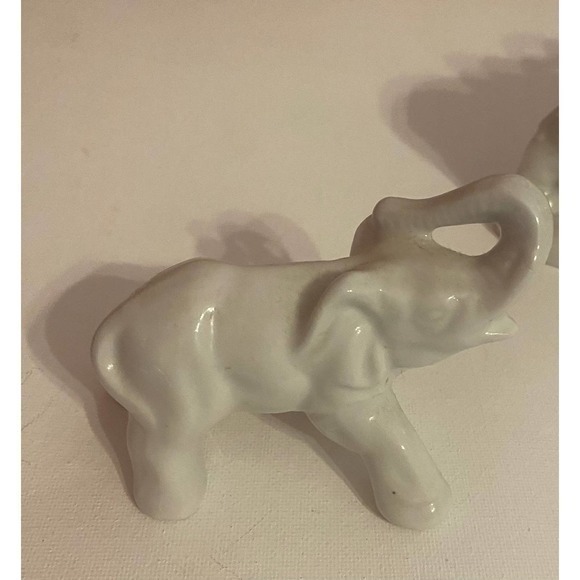 Vintage Porcelain Mother Elephant‎ and babies - Picture 3 of 11